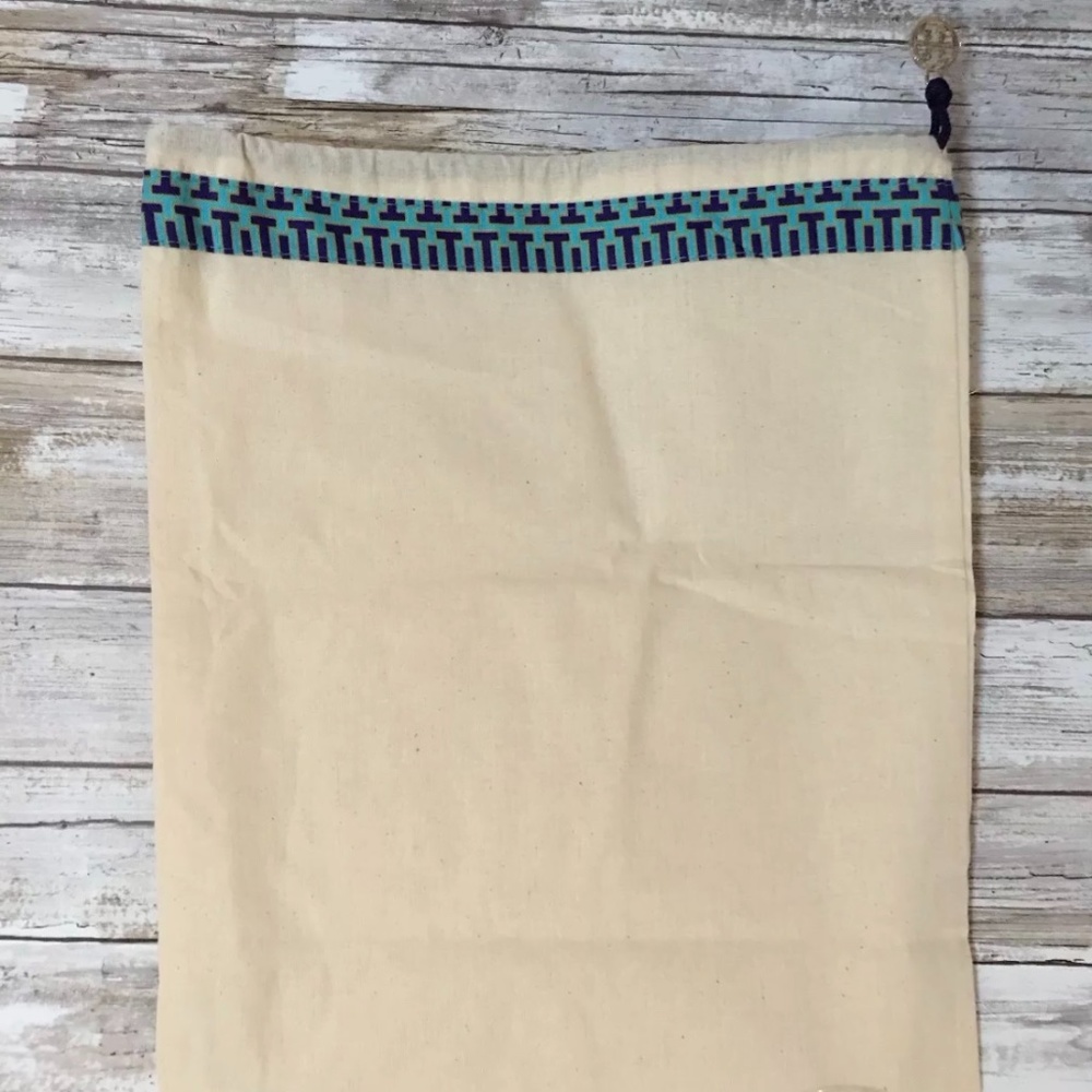 Tory Burch 11"X14.5" Drawstring Dust Bag Gem